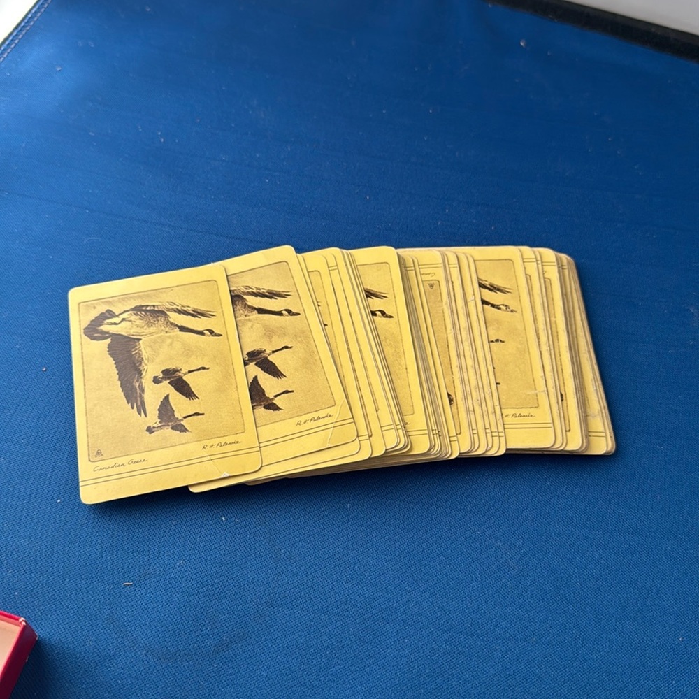 Vintage Canadian geese playing cards bye R. H. Palenski
